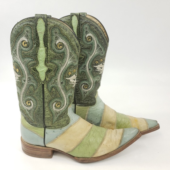 el general ostrich boots